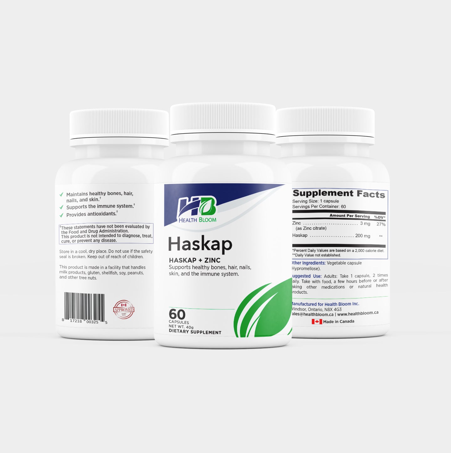 Haskap 60 Count - Pure Health Core