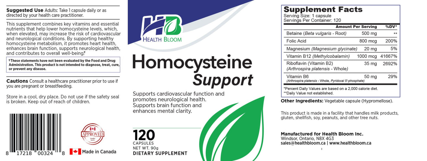 Homocysteine Support - Pure Health Core