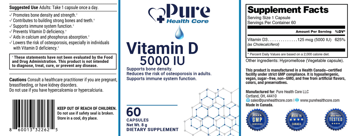 Vitamin D 5000 IU