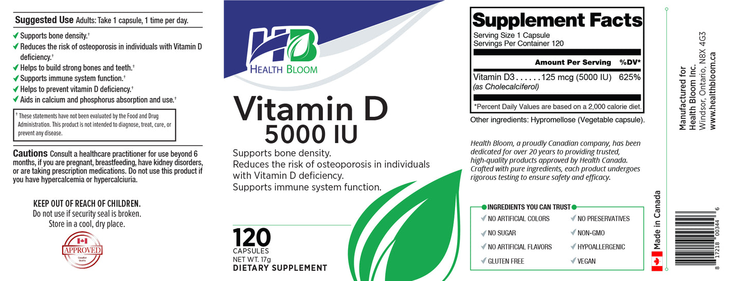 Vitamin D 5000 IU